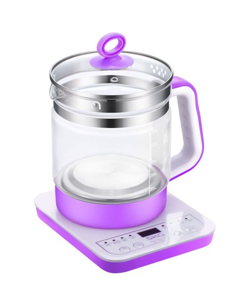 SKG全品類養(yǎng)生壺 1.8L玻璃壺身，唯品會(huì)專享的8大功能健康之選